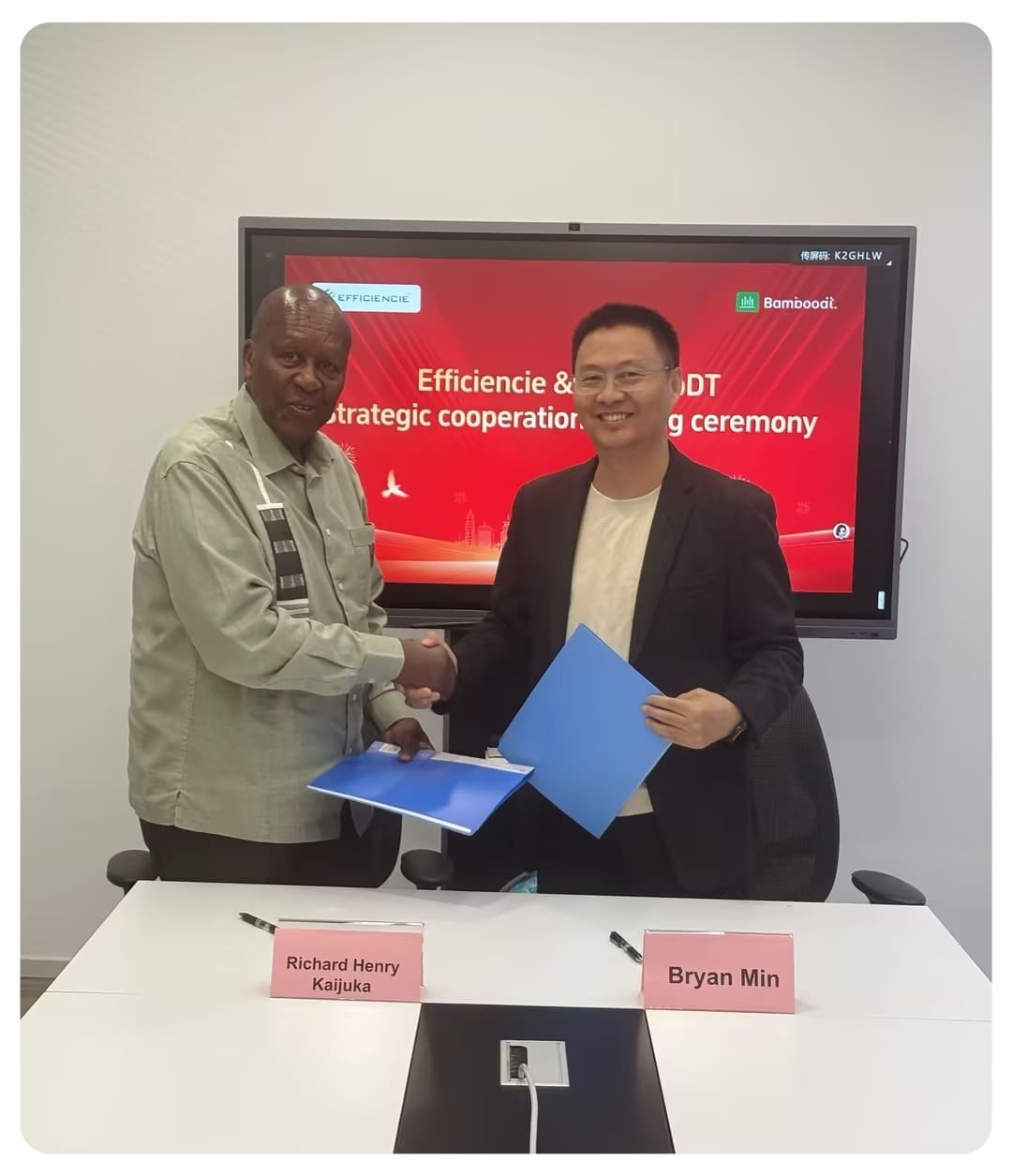Collaboration for Win-Win: Bamboodt and Efficiencie Sign Strategic Cooperation Agreement